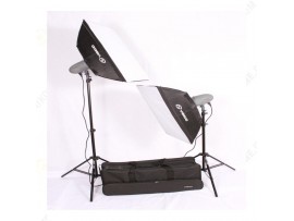 Visico VL-100 Plus Softbox Kit 2 Flash Head